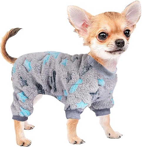 Pijama para perros pequeños, suéter cálido de invierno para perro, ropa linda para mascotas, suéter para perros pequeños, ropa de té Yorkie (S) Pijama para perros pequeños, suéter cálido de invierno para perro, ropa linda para mascotas, suéter para perros pequeños, ropa de té Yorkie (S)