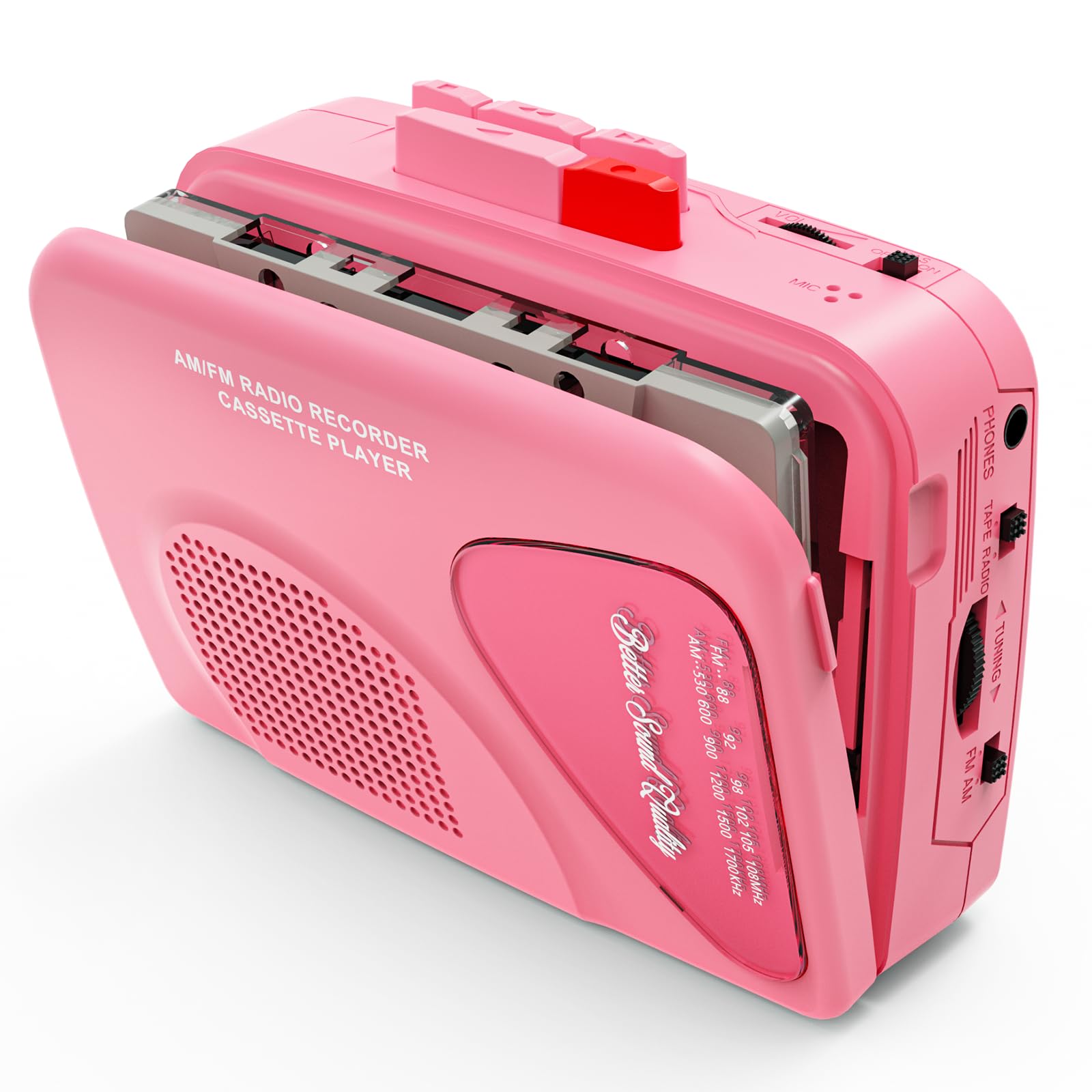 National RK-SA11 カセットプレーヤー ピンク　JUMP Amazon.com: Portable Cassette Player Recorder with AM/FM