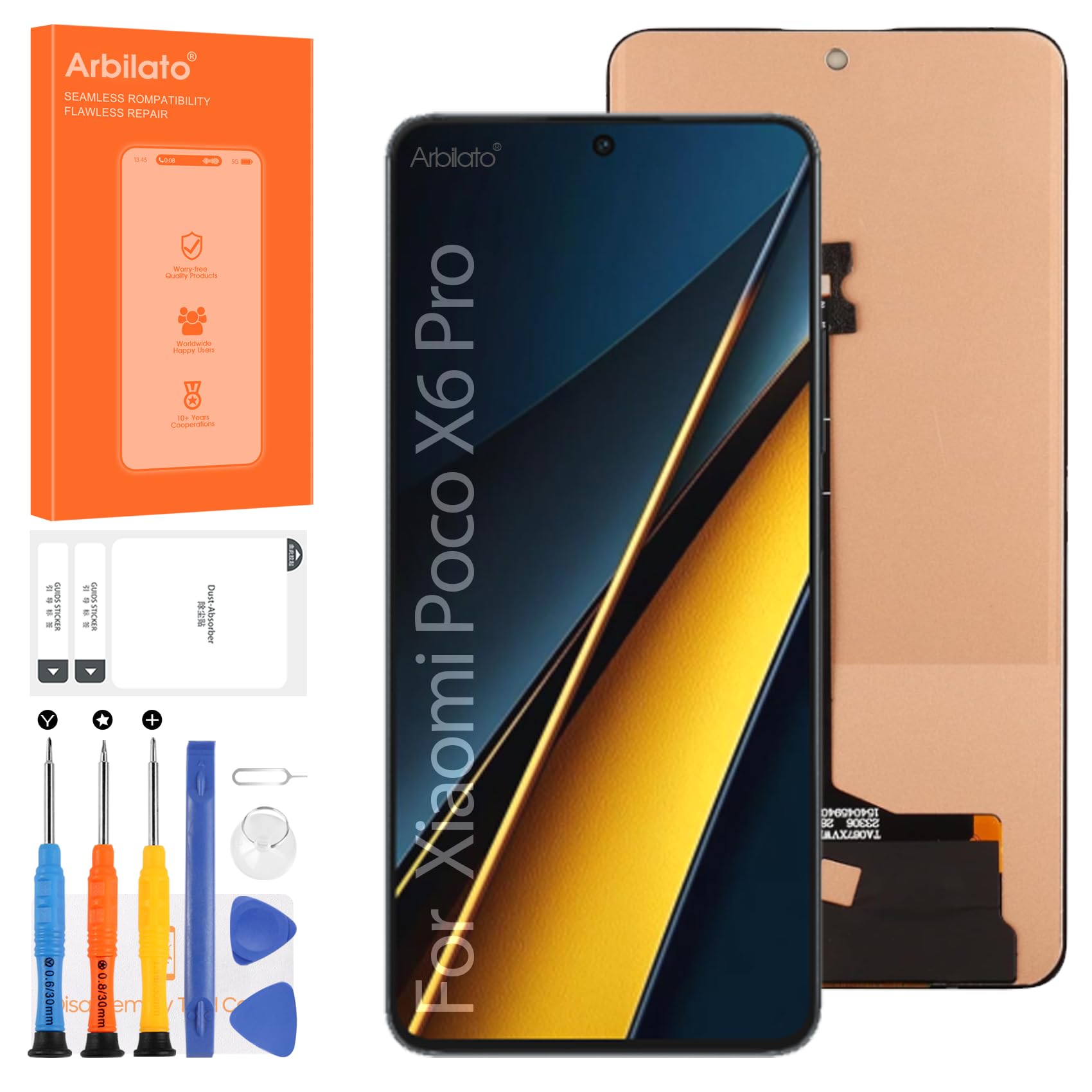 Amazon.com: Screen for Xiaomi Poco X6 Pro 5G Screen Replacement