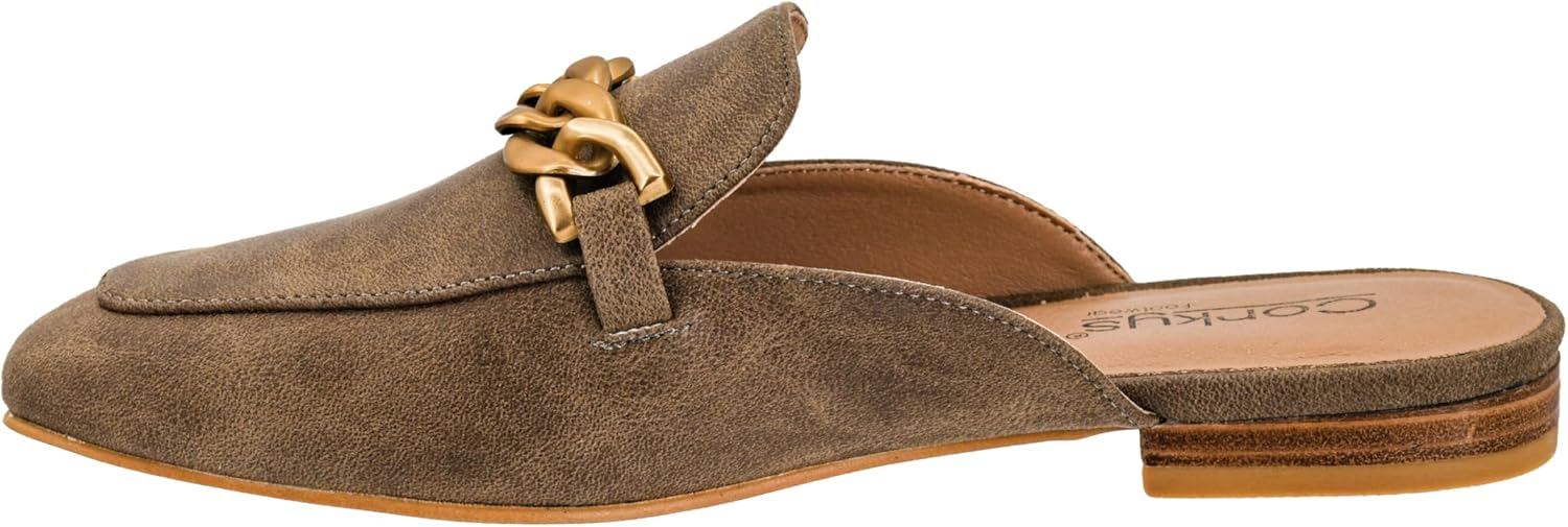 Corkys Women's Keepsake Mule - Chunky Chain Detail