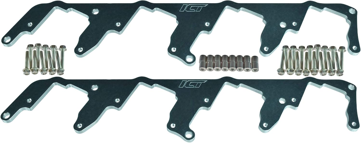 ICT Billet LS Billet Coil Brackets Holley EFI Smart Coil Pack LS1 LS3 LS2 LSX Swap ICT 551575