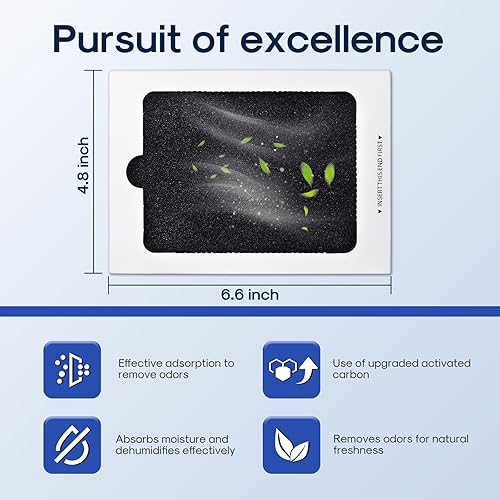 Miniatura 2 de ICEPURE AF001 Compatible con filtro de aire para refrigerador EAFCBF, Pure Air Ultra, Pure Air Ultra, PAULTRA, SCPUREAIR2PK, 242047801, 242061001,