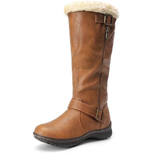 DREAM PAIRS Women's Knee High Boots Winter Warm Boots