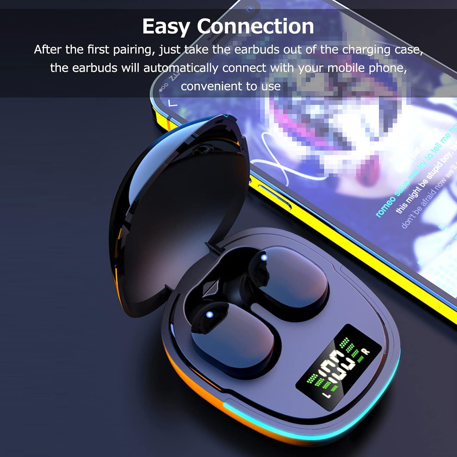 Easy Connection Process for Earbuds