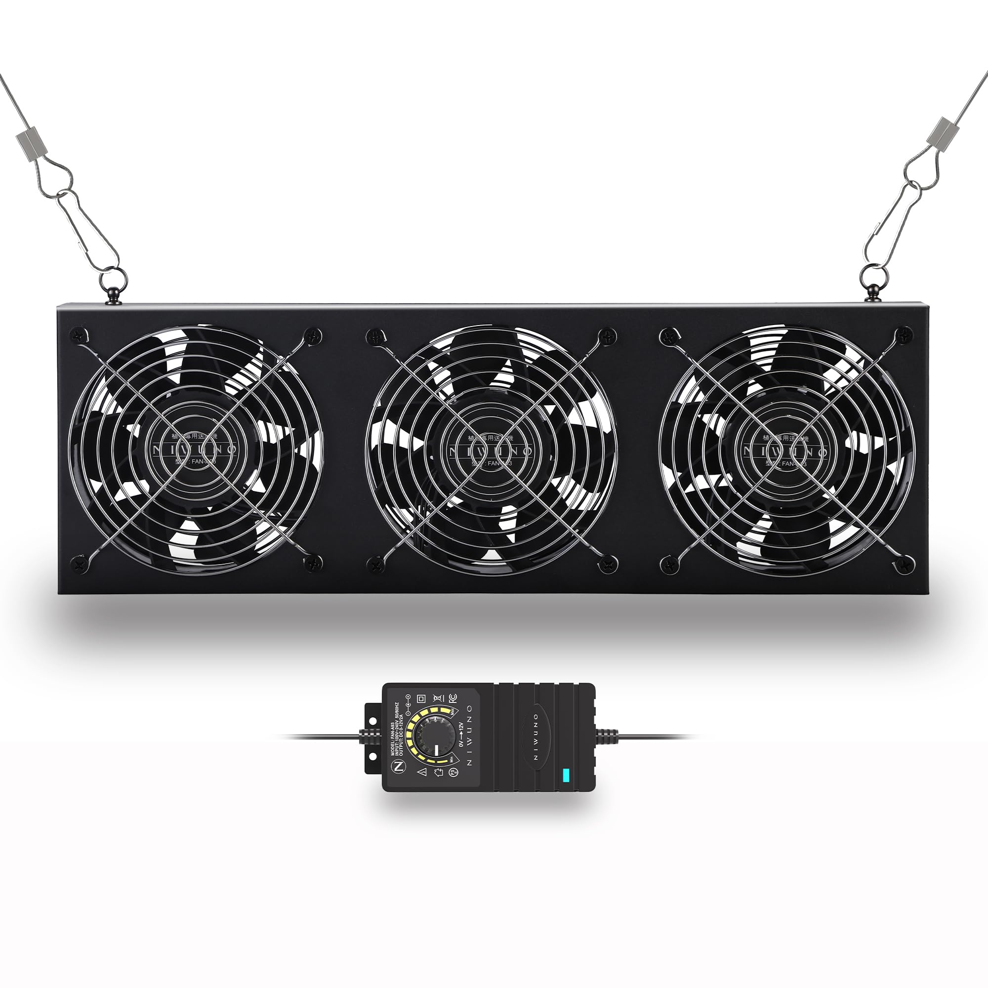 Amazon | Niwuno オリジナル 植物専用送風機 ファン 換気扇 温度調節