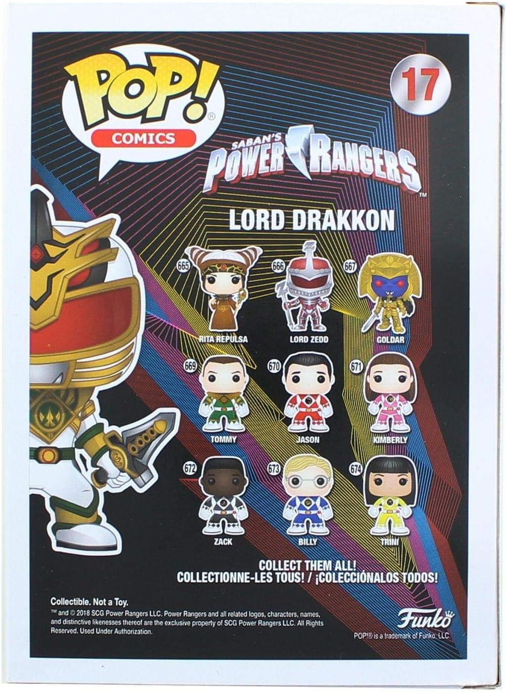 Funko Pop! Television Power Rangers: Lord Drakkon Vinyl Figure
