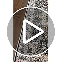 Madane Hallway Washable Runner Rug 2x10, Vintage Kitchen Rugs Soft Entryway Rug Runner Non Slip Indoor Floor Carpet for Bathroom Living Room Bedroom, Grey Green/Black Olive