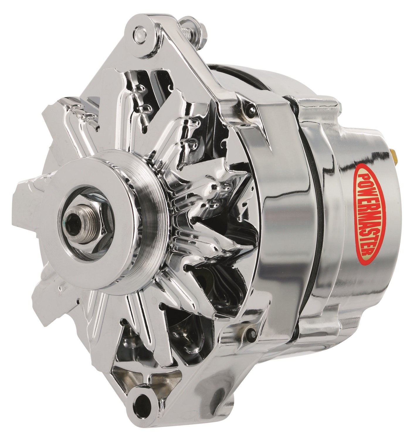 Powermaster 17102 Alternators - PowerMaster Delco Alternatorexternally regulatedchrome