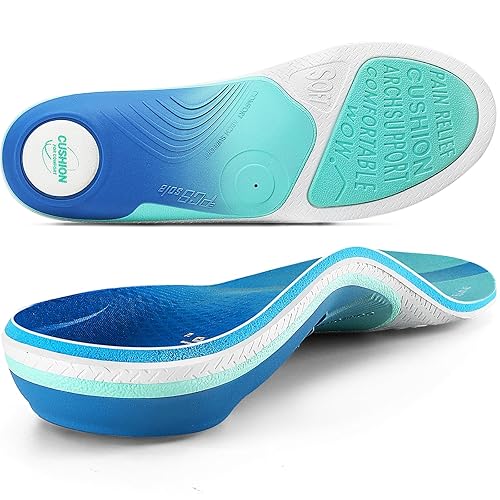 PCSsole Plantar Fasciitis Insoles Pro Green, 240lbs+ Heavy Duty High