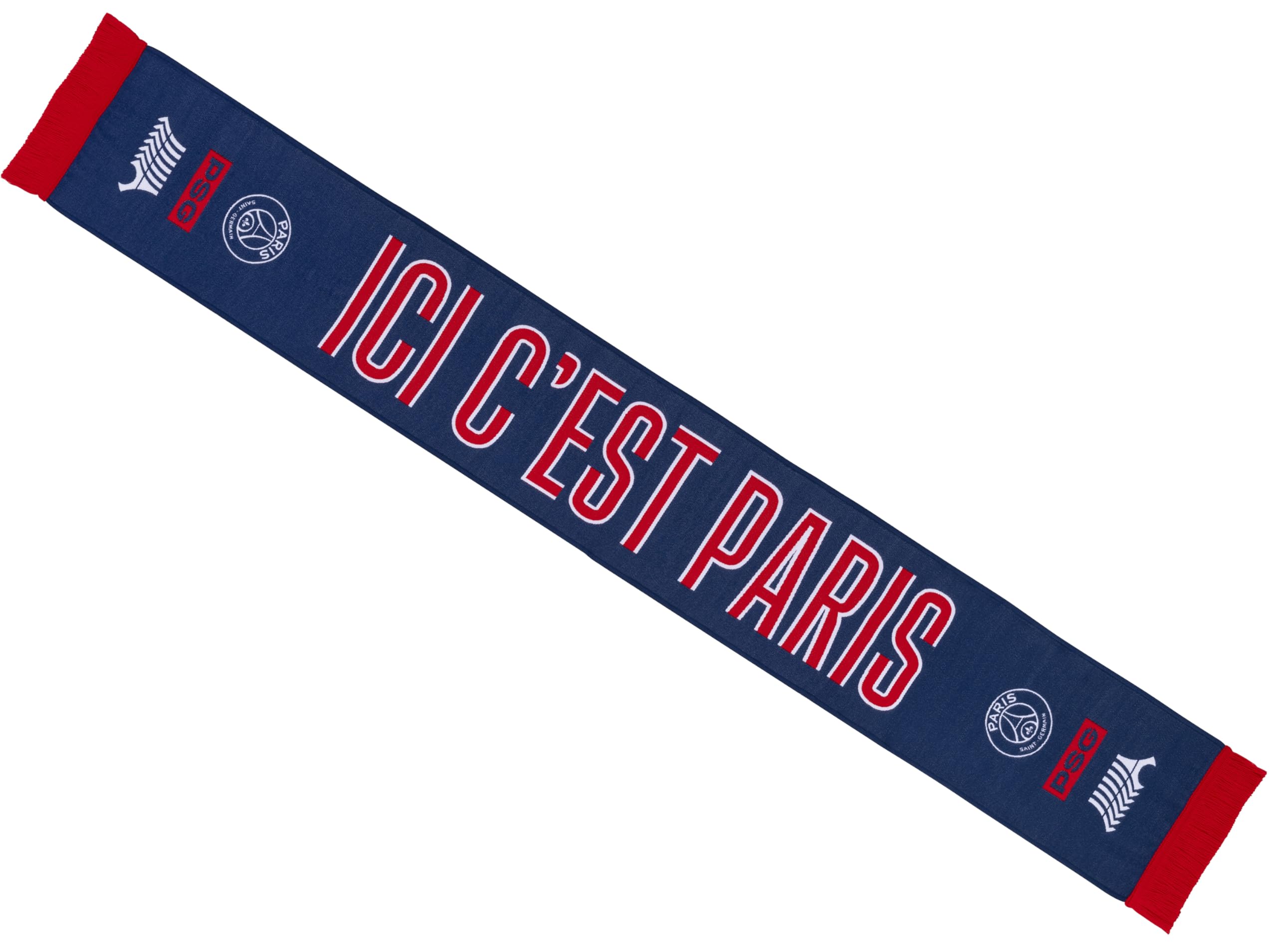 PSG Echarpe Collection Officielle Paris Saint Germain - Taille 140 cm