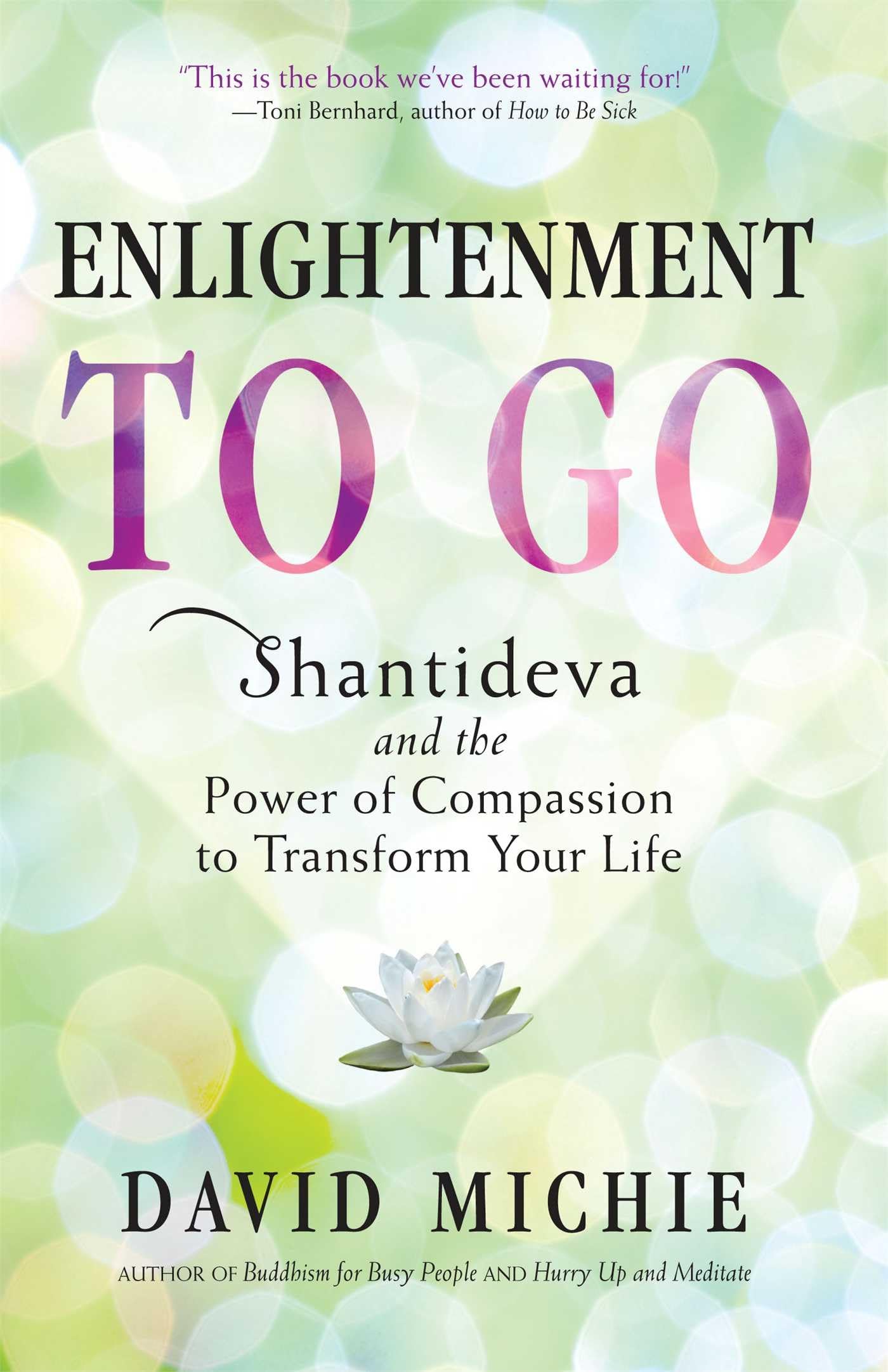 Enlightenment to Go: The Power of Compassion to Transform Your Life. Michie**