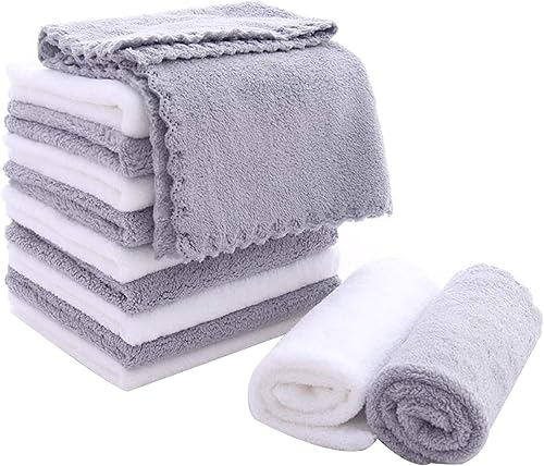 Miniatura 2 de Paquete de 12 paños para bebés ropa extra absorbente y suave para recién nacidos bebés y niños pequeños adecuados para la piel del bebé y recién