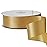 LIUYAXI Gold Double Face Satin Ribbon 1-1/2 X 50 Yards, Ribbons Perfect for Crafts, Gift Wrapping, Bow Making and More