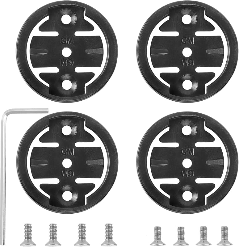 Bike Mount for Garmin - [4-Pack] Replacements Garmin Mount Insert Adapter | Compatible with Out Front Garmin Bike Mounts,Bicycle GPS Computer Insert Replacement,Road Cycling & Mountain Bike Accessories