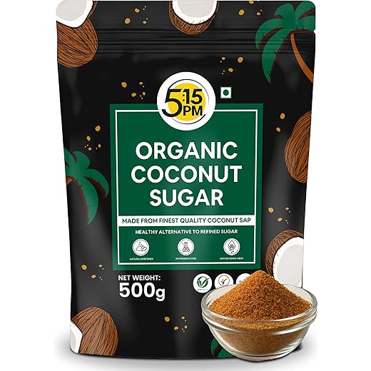 515PM Organic Coconut Sugar 500g Unrefined Sugar Substitute