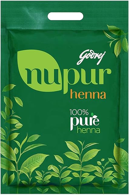 Godrej Nupur Natural Mehndi with Goodness of 9 Herbs - 400 gm