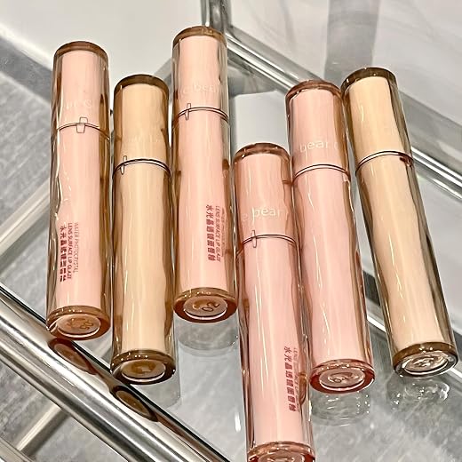 Gege Bear Moisturizing Lip Glaze | Glossy Korean Style Lip Care Long Lasting | Non-Sticky Gloss Formula with Brush Applica...