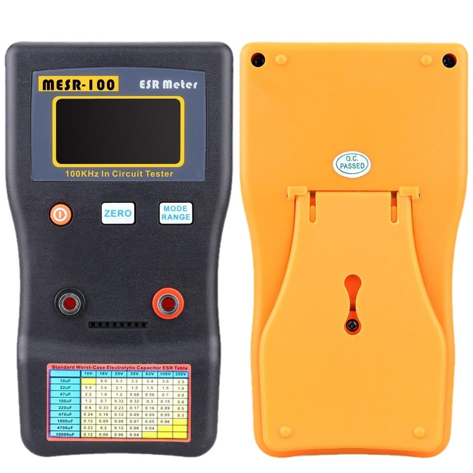 Comando Misuratore sedimentazione del condensatore Dispositivo a basso potenziale nel circuito con tabella riferimento pubblicata per strumento analitico elettronico Tester del
