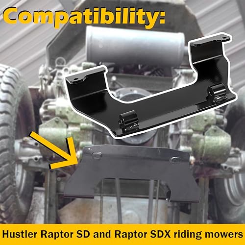 Miniatura 2 de 123292 Transaxle Crossbrace - Kit de nueva versión mejorada, compatible con cortacéspedes Hustler Raptor SD y Raptor SDX