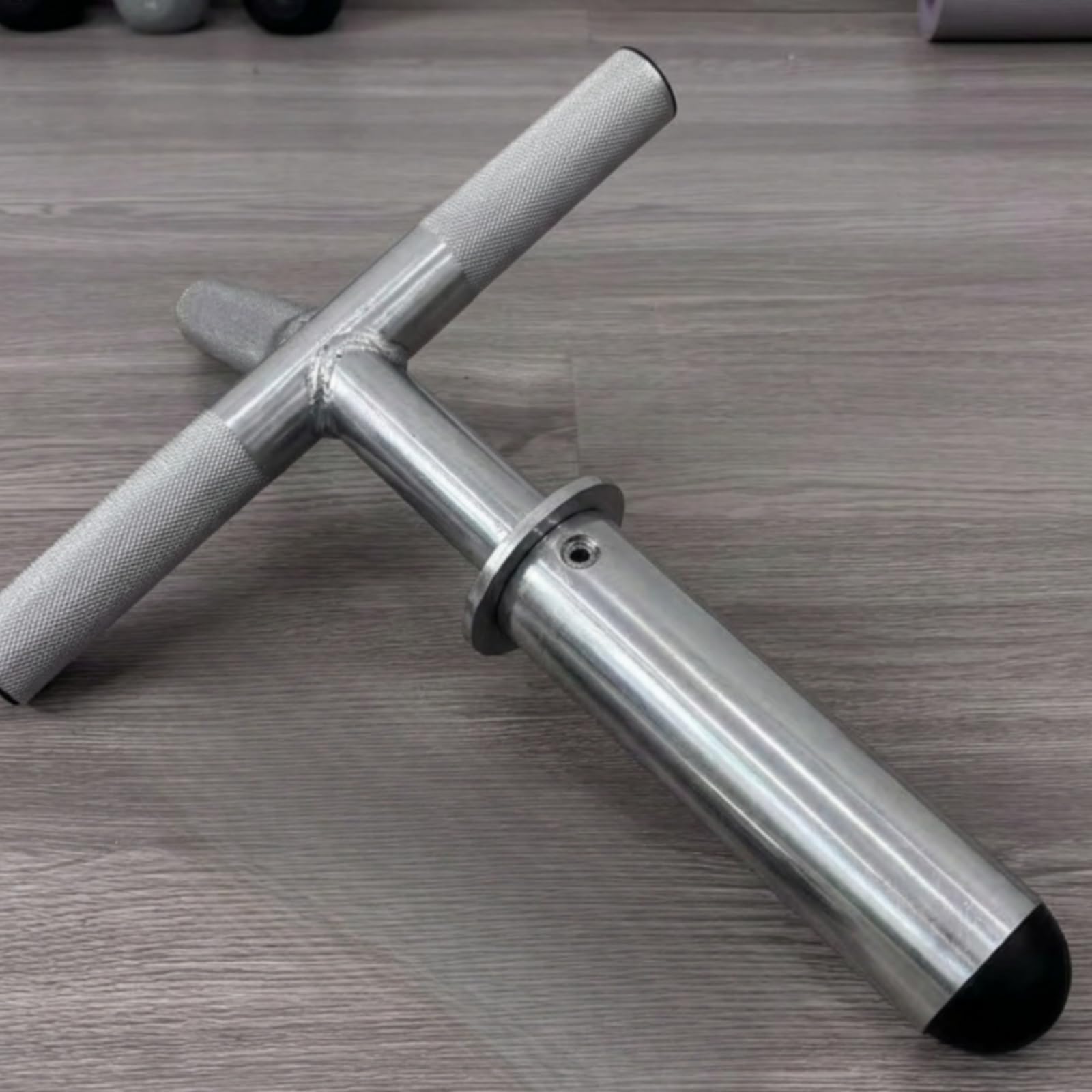 Entrenador de Fuerza de Brazo Ejercitador Rodillo de Muñeca Desarrollador de Antebrazo Fortalecedor de Mano Tubo Metálico Liso Redondo para Control