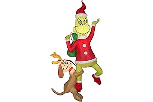 Giant Dancing Grinch for a Festive Holiday Display