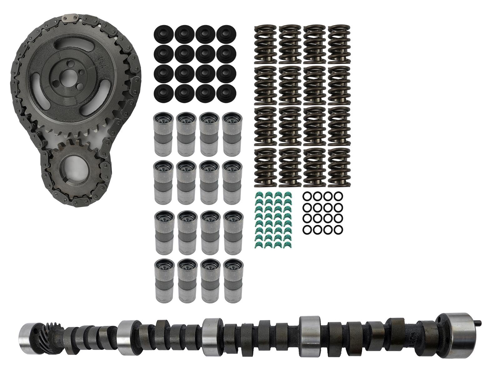 COMP Cams K12-206-2 High Energy/Marine 212/212 Hydraulic Flat Cam K-Kit for Chevrolet Small Block