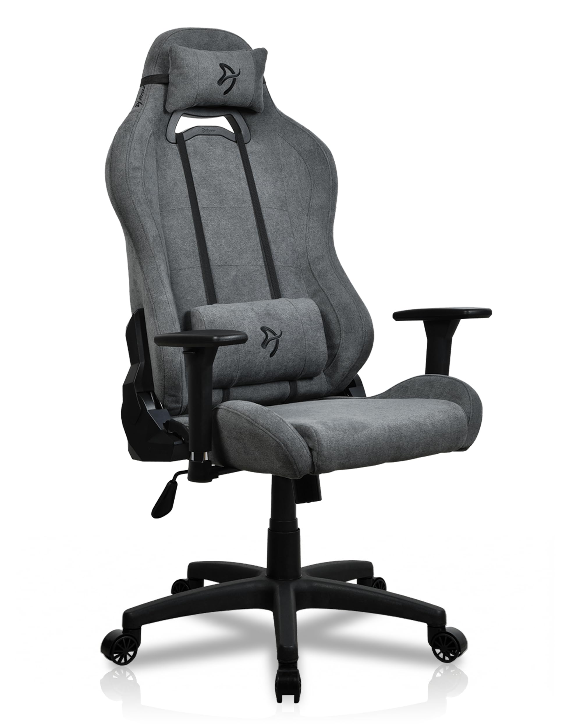 Arozzi Torretta Gaming Chair Soft Fabric Ash
