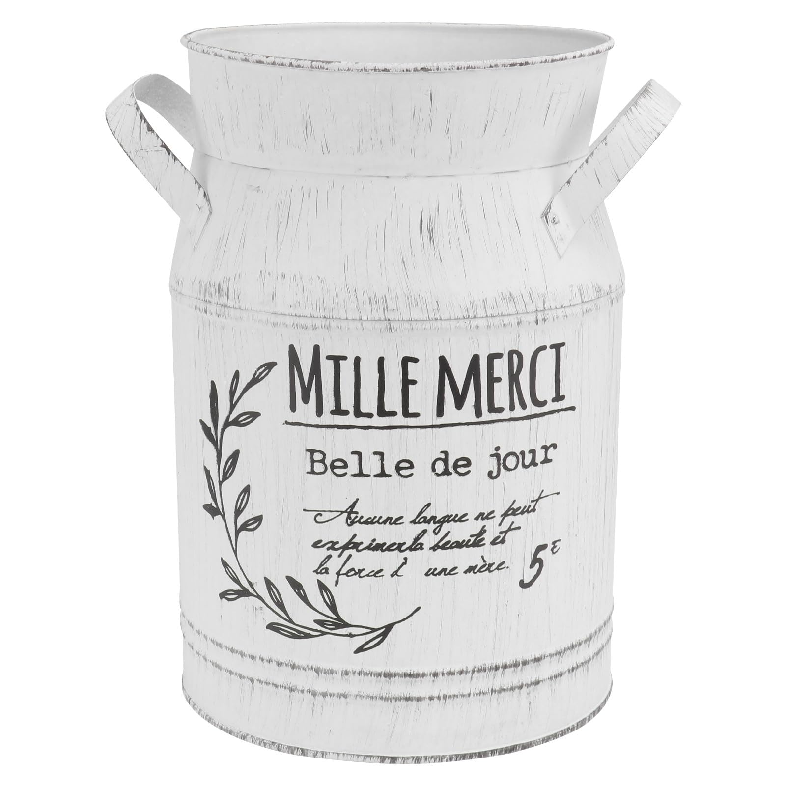 Vase à fleurs vintage blanc pour créer une ambiance chaleureuse