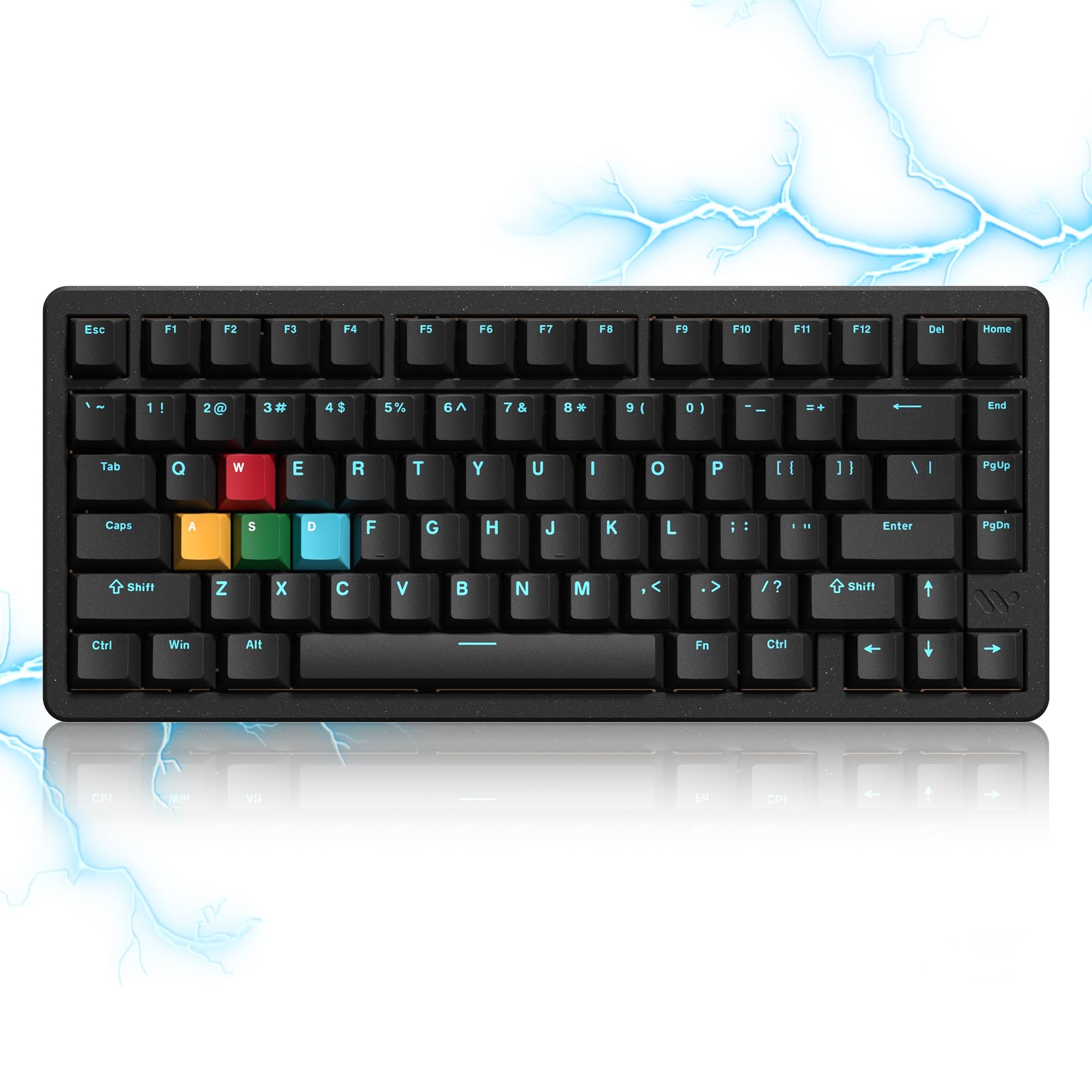 Womier SK75 TMR/HE Hall Effec Keyboard 75%, Wireless Mechanical Keyboard Rapid Trigger Custom Magnetic Switch Keyboards with 8000 Hz Hot Swap, BT/2.4G/USB-C with Mac Windows Linux (Aluminum)