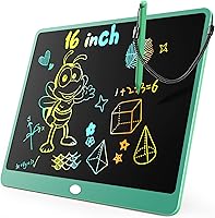 Vista 19 de KOKODI Tableta de escritura LCD, regalos para niños y niñas de 3 años, tableta de dibujo de 10 pulgadas, tablero colorido para garabatear