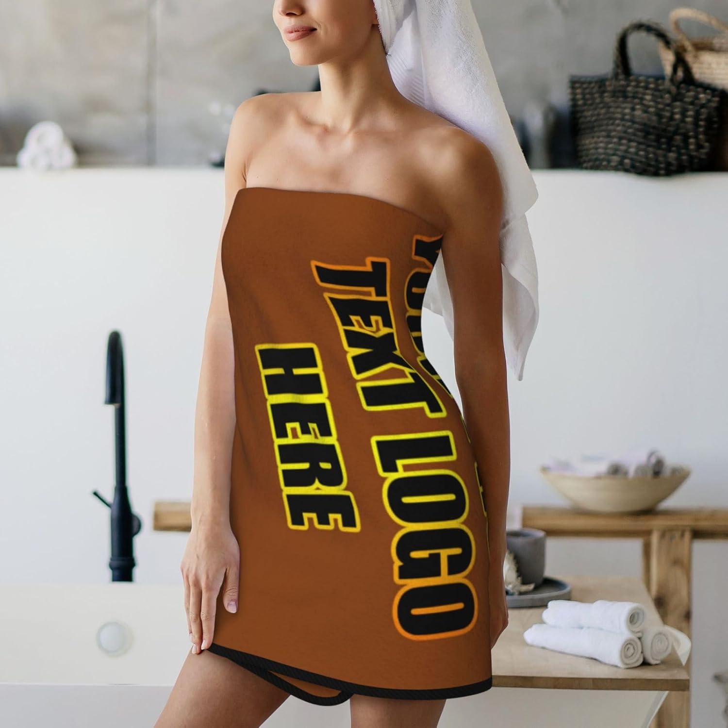 Customize Beach Towels for Camping Bathroom Gym Add Your Photo Text Logo Drying Quick Towel for Home Style04