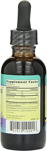 Miniatura 3 de Herbs for Kids Equinácea/raíz de oro (mora, 2oz)