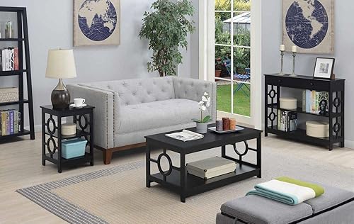 Miniatura 5 de Convenience Concepts Mesa de centro Ring color negro