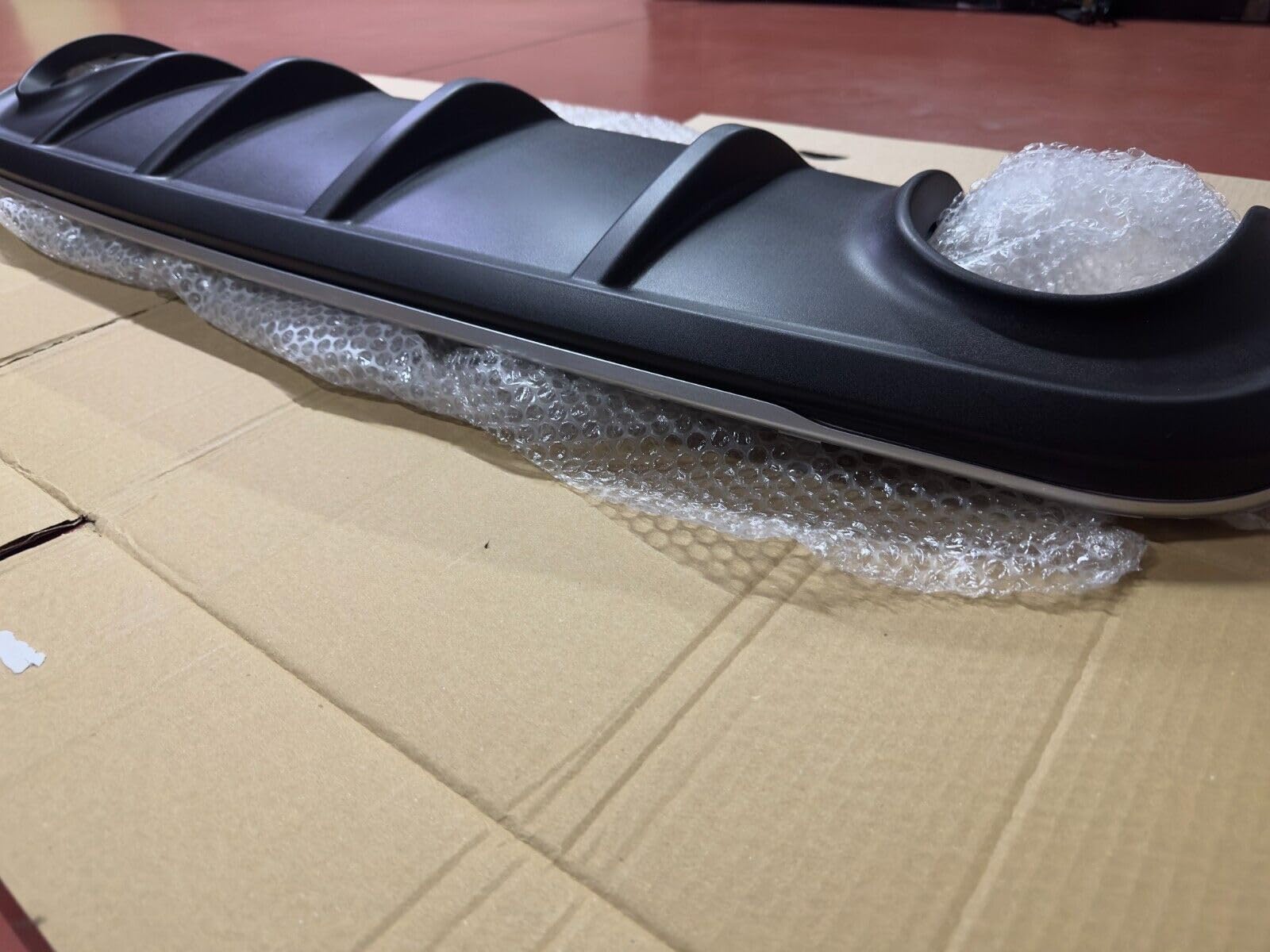 Spoiler Dam Pare chocs Arrière Alfa Romeo Giulietta Bord Gris Double Échappement Original