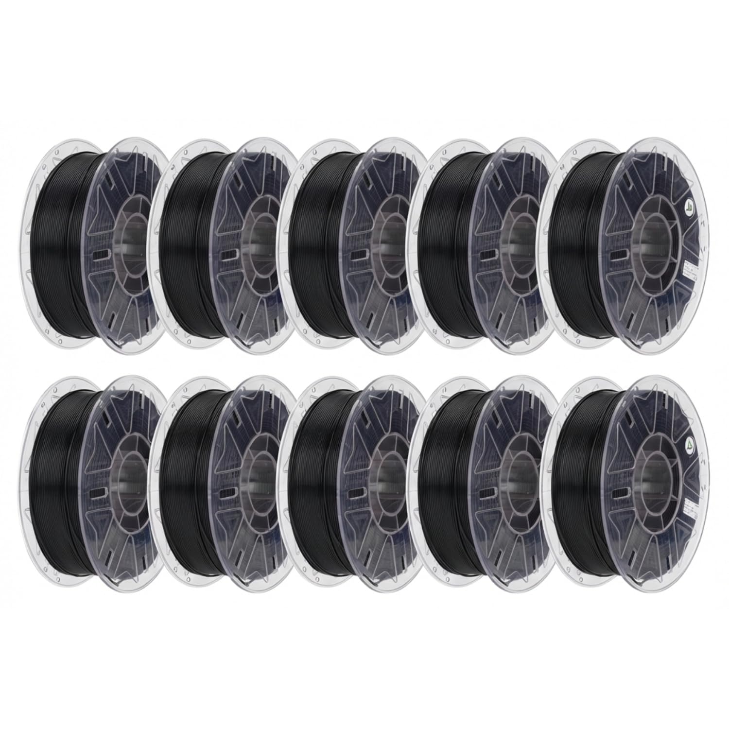 Creality filamento Hyper PLA RFID 1,75 mm negro, filamento para impresora 3D de alta velocidad, pack de 10 unidades