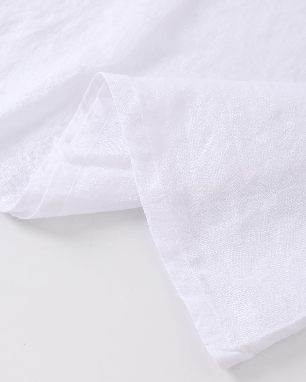 Womens 100% Linen Tank Tops Summer Casual Classical Sleeveless Scoop Neck Blouse - Image 7