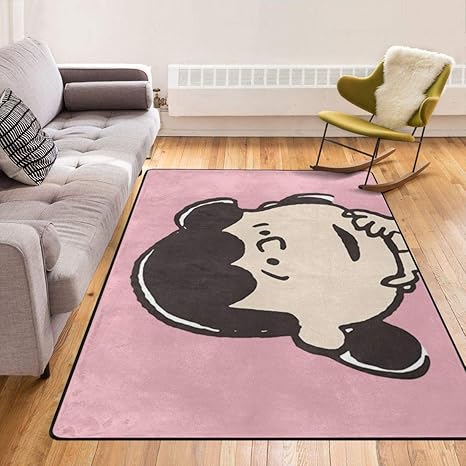 Amazon Co Jp スヌーピー Snoopyラグ カーペット ラグマット 玄関マット 超大型 ドアマット フロアマット ディズニーラグ 150ｘ210cm 室内 屋内 ノンスリップ ホーム キッチン バスルーム ホーム キッチン
