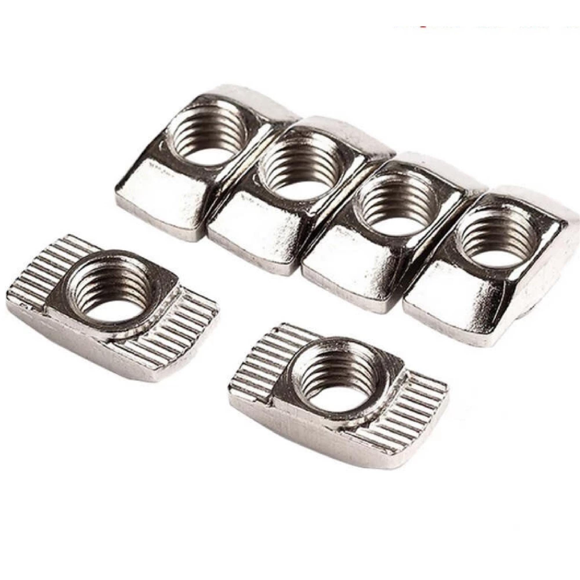 Dadi A Martello Per Profilati Dadi A Martello Scanalatura 8 Per Profili In Alluminio B-type - Misura M6, Zincati, Quantità 100-500, Senza Marca Hilti Nuron - Foto 13