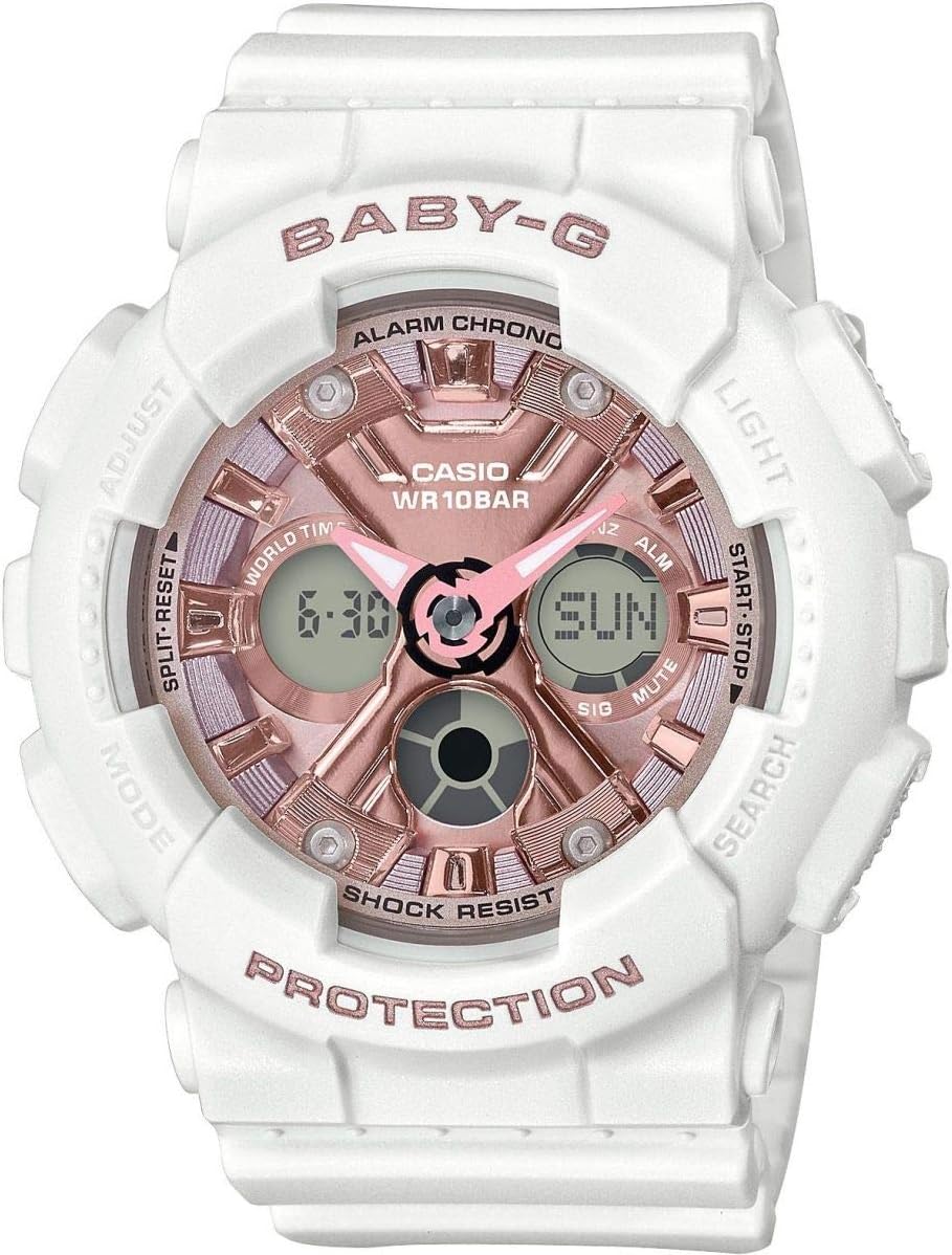Women's Analogue Digital Quartz Watch with Resin Strap