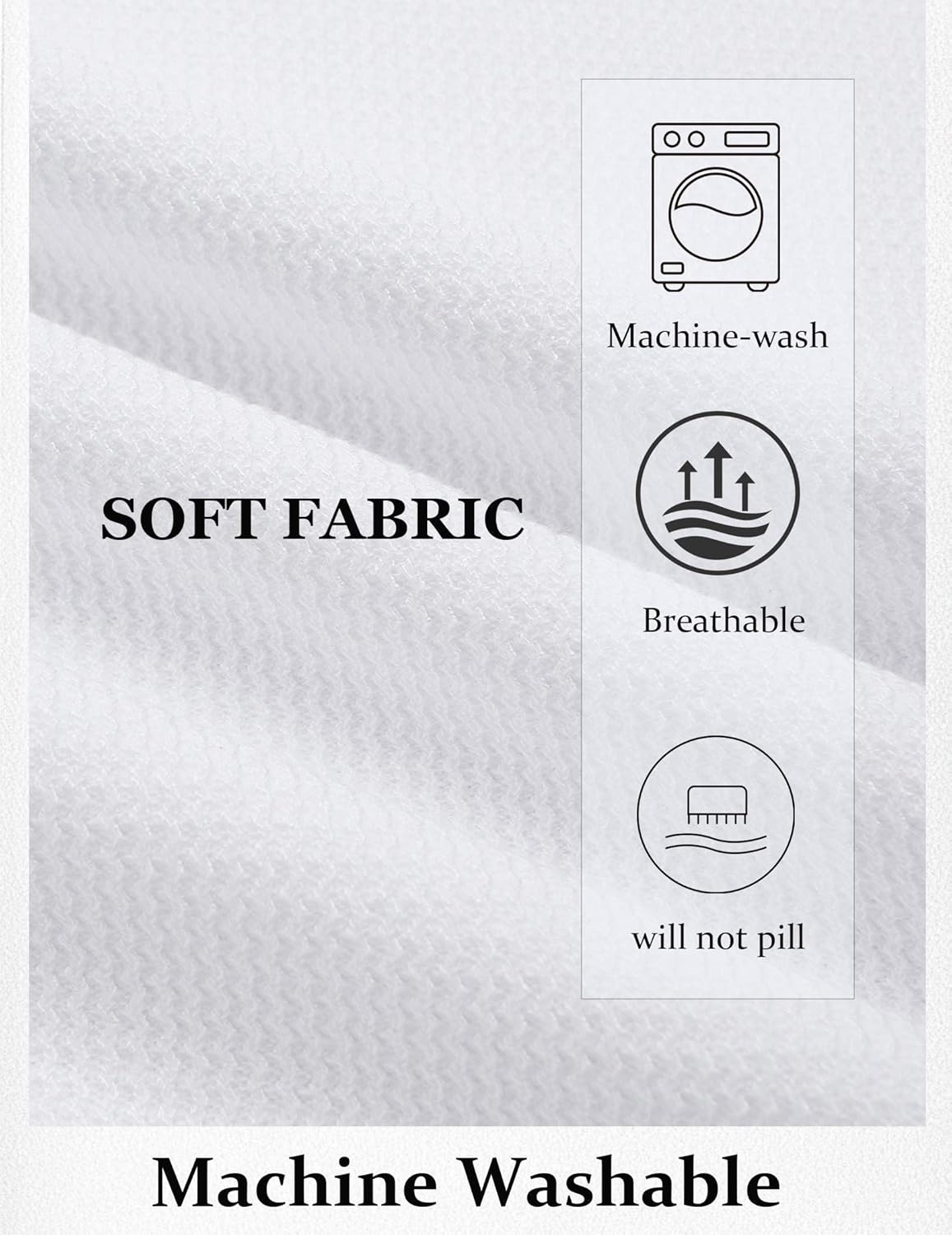 COOFANDY Mens Knit T-Shirts Casual Short Sleeve Crewneck Shirt Textured Pullover Tees - Image 3