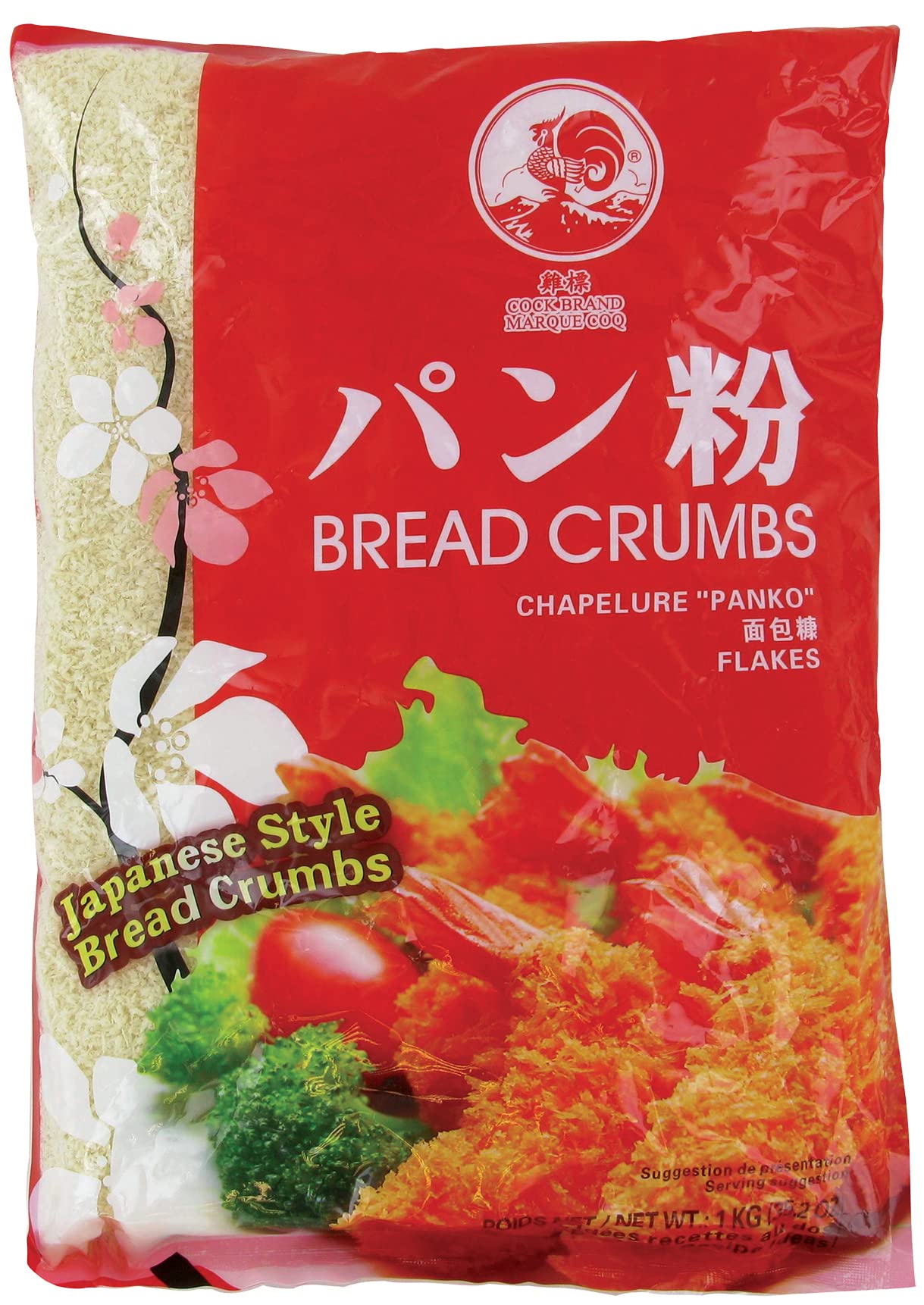 Chapelure Panko Bread Crumbs COQ 1kg - Livraison Gratuite France - Expédition depuis France par la Sté Bo Time (1)