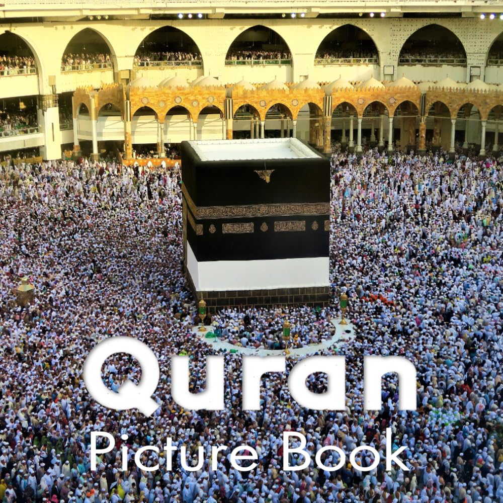 Quran Picture Book: for Seniors with Dementia and Alzheimer's | Islamic Landmarks with Inspiring Quran Quotes for Senior Muslims