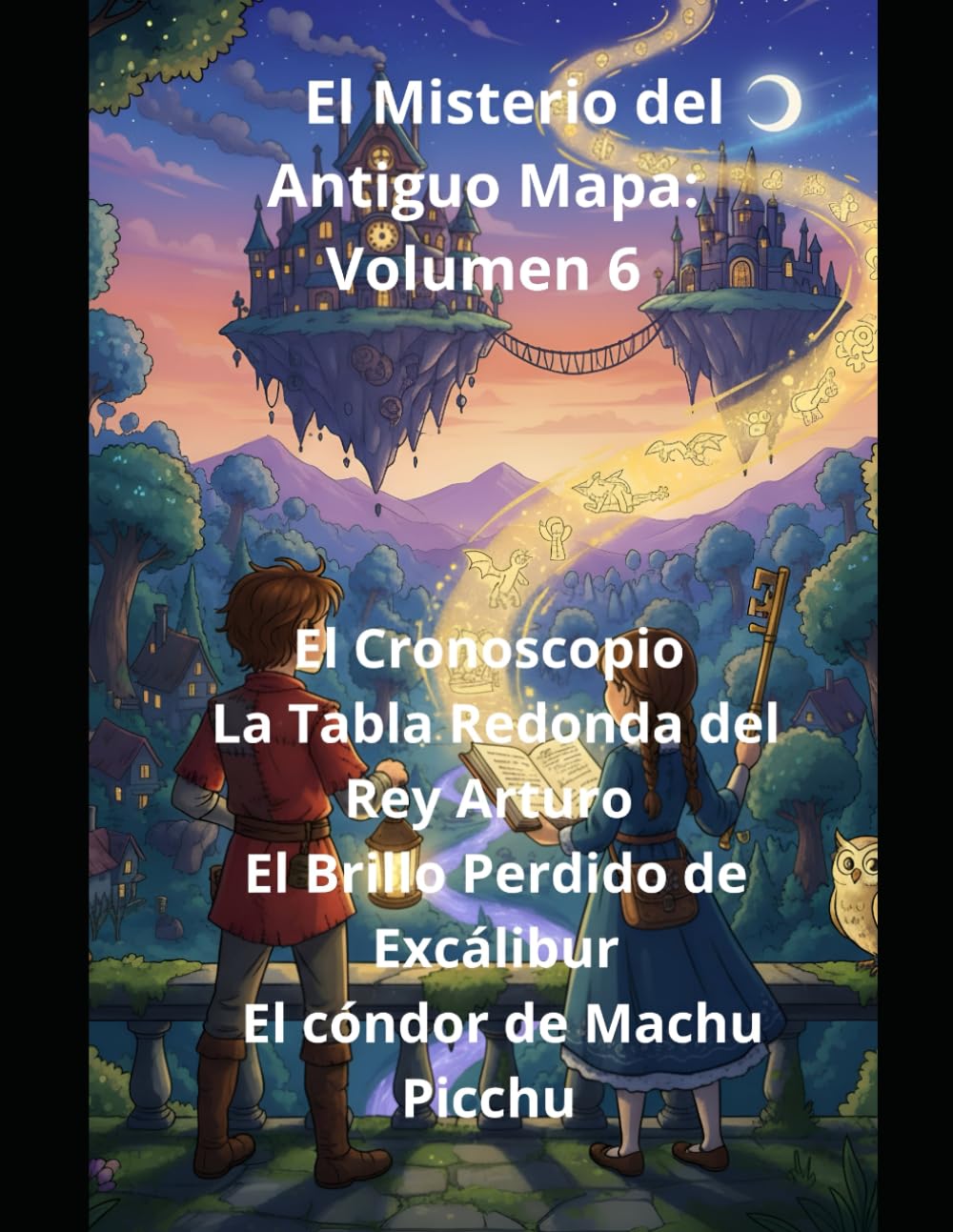 El Misterio del Antiguo Mapa: Volumen 6 El Cronoscopio La Tabla Redonda del Rey Arturo El Brillo Perdido de Excálibur