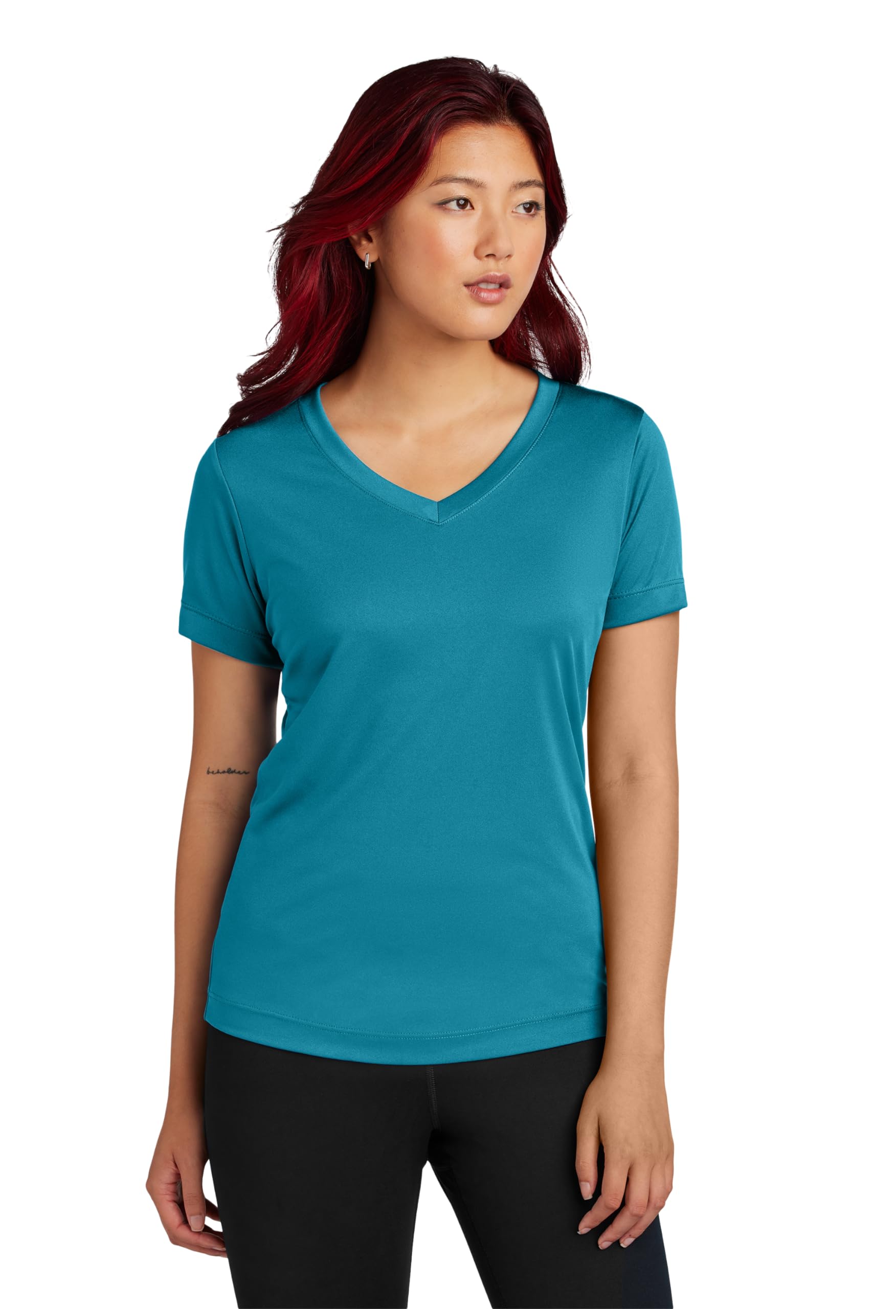 Clothe Co.Workout Tops for Women, Workout Shirt Women, V-Neck Gym Tops for Women (Available in Plus Sizes)