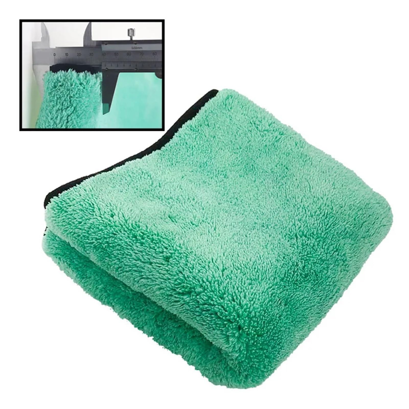 1200 g Korallensamttuch, Polyesterbrokat, langes Haar, for Autos, weiches Trockentuch, Detaillierung, Poliertuch(60x90cm)