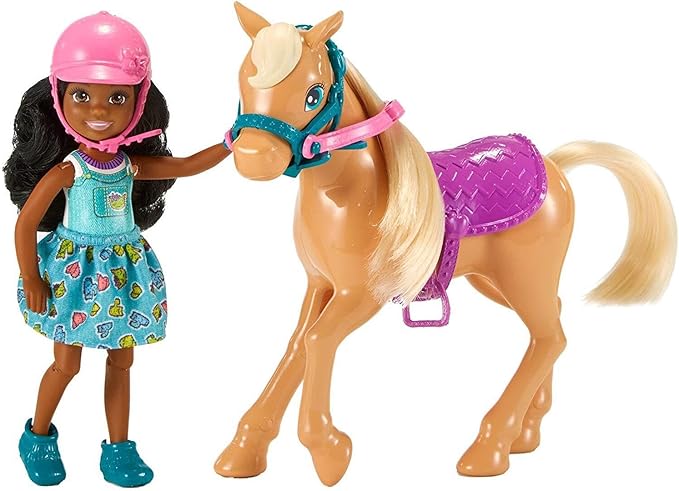 Barbie - Chelsea Et Son Poney - Poup?�e Mannequin, FRL84 : Amazon.fr: Jeux et Jouets