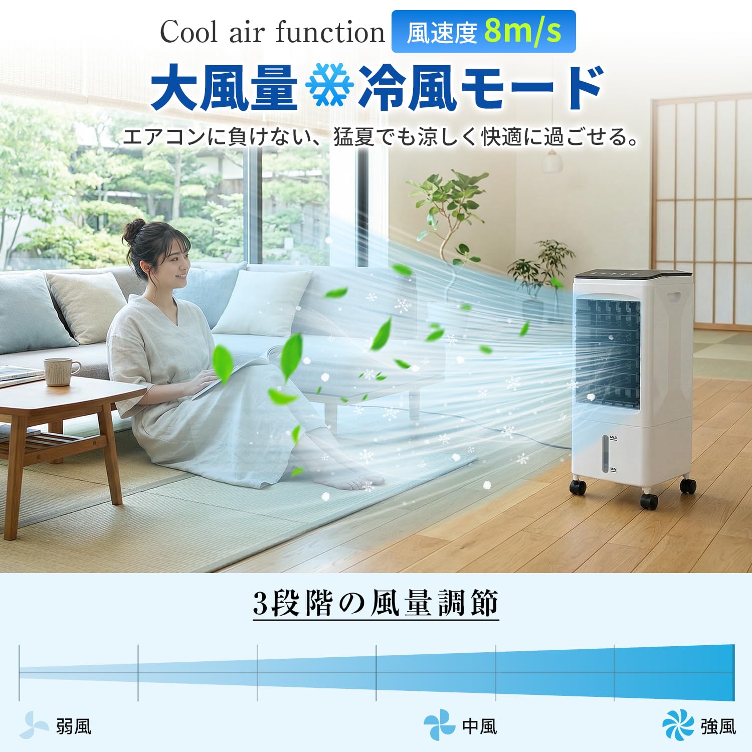 BOTISONE 冷風機　スポットクーラー Amazon.co.jp: 冷風機 冷風扇【水冷式・上から給水】圧倒的パワフル
