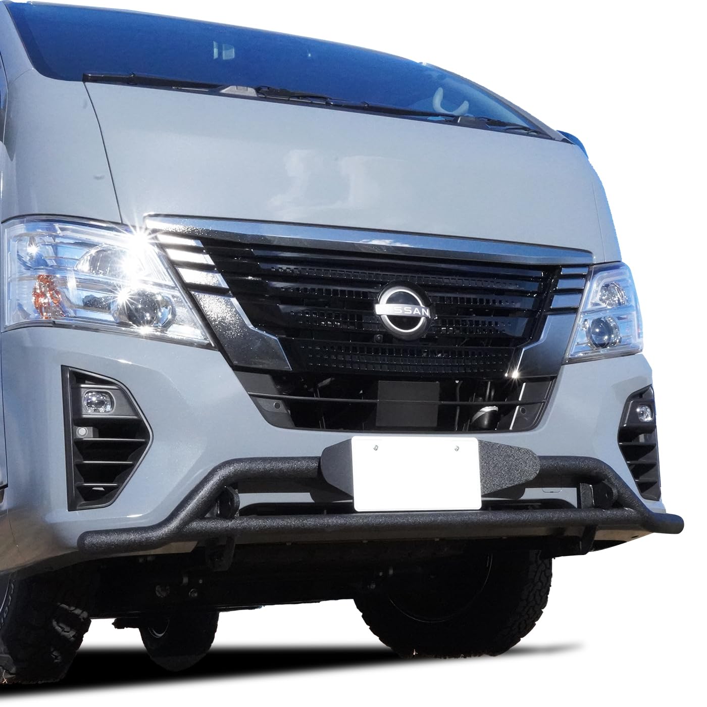 Amazon | 日産 NV350 キャラバン バンパーガード フロント バンパー