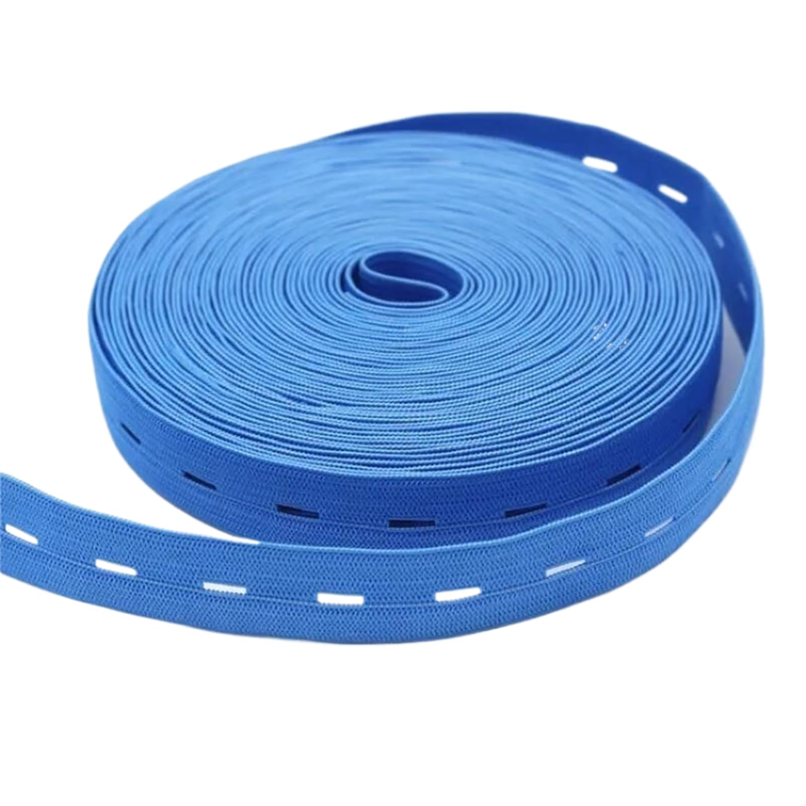 Bandas Elásticas Banda Elástica Ajustable Con Ojal De Color Caramelo De 20Mm, Fruta verde de 30 metros, 20mm de 30 metros