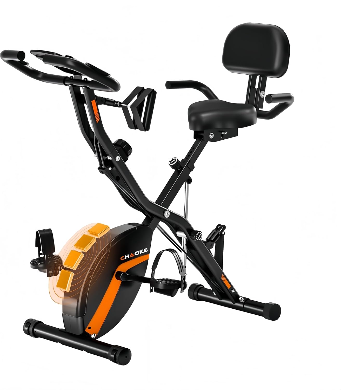 La-VIE(ラヴィ) 折りたたみ式クロスバイクneo 背もたれ エアロバイク